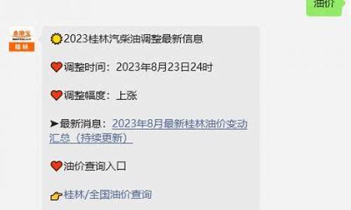 桂林油价实时最新价格_桂林油价实时最新价格表